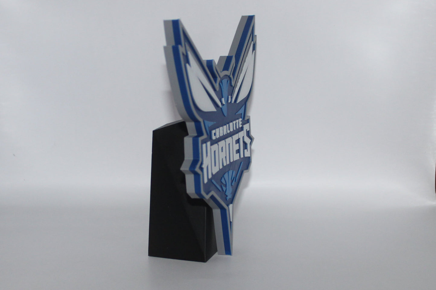 Charlotte Hornets 3D printed Logo Sign Wall Desk Shelf Art