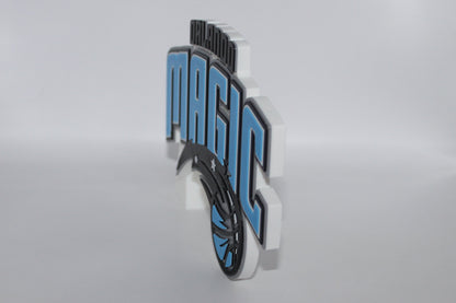 Orlando Magic 3D printed Logo Sign Wall Desk Shelf Art
