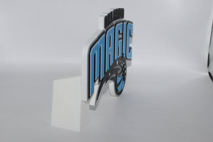 Orlando Magic 3D printed Logo Sign Wall Desk Shelf Art
