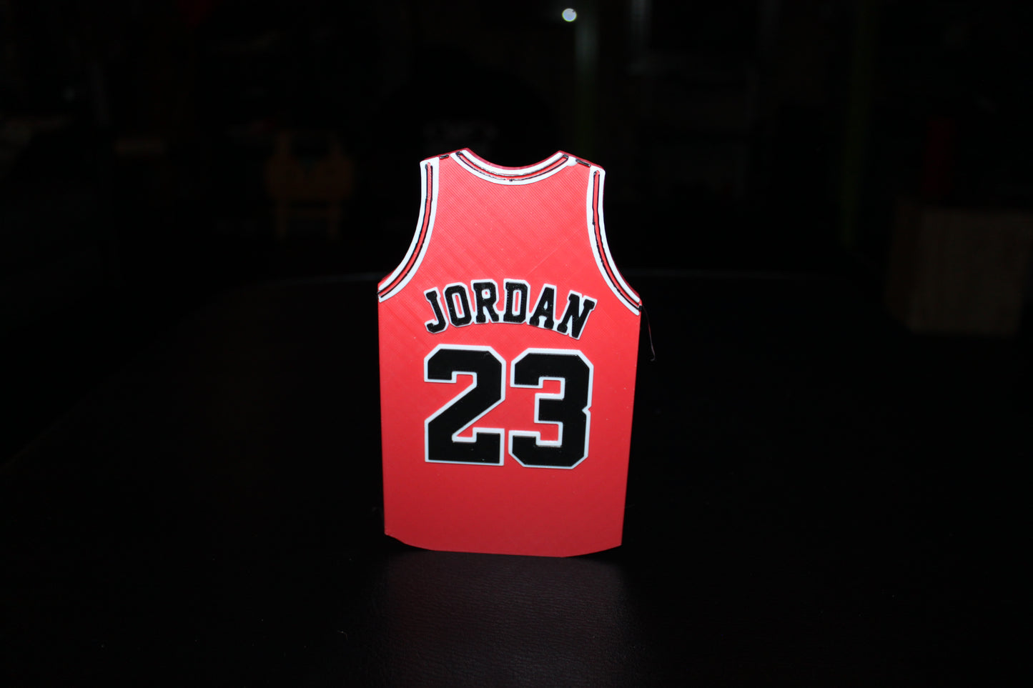 Bulls #23 Jersey 3D printed Logo Sign Wall Desk Shelf Art