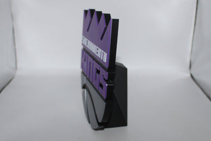 Sacramento Kings 3D printed Logo Sign Wall Desk Shelf Art