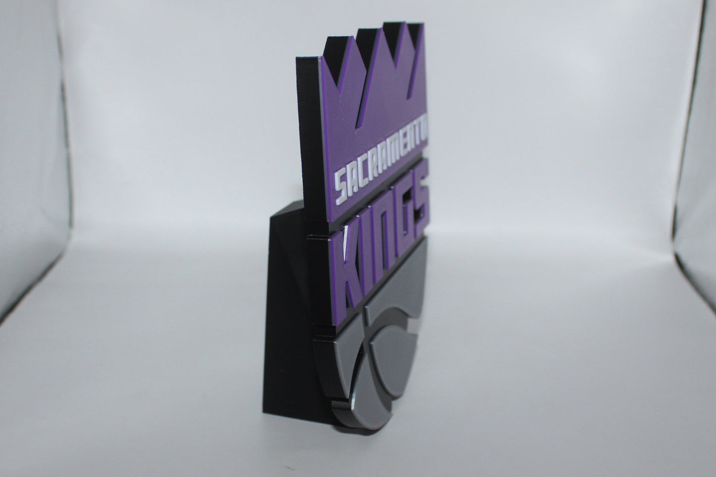 Sacramento Kings 3D printed Logo Sign Wall Desk Shelf Art