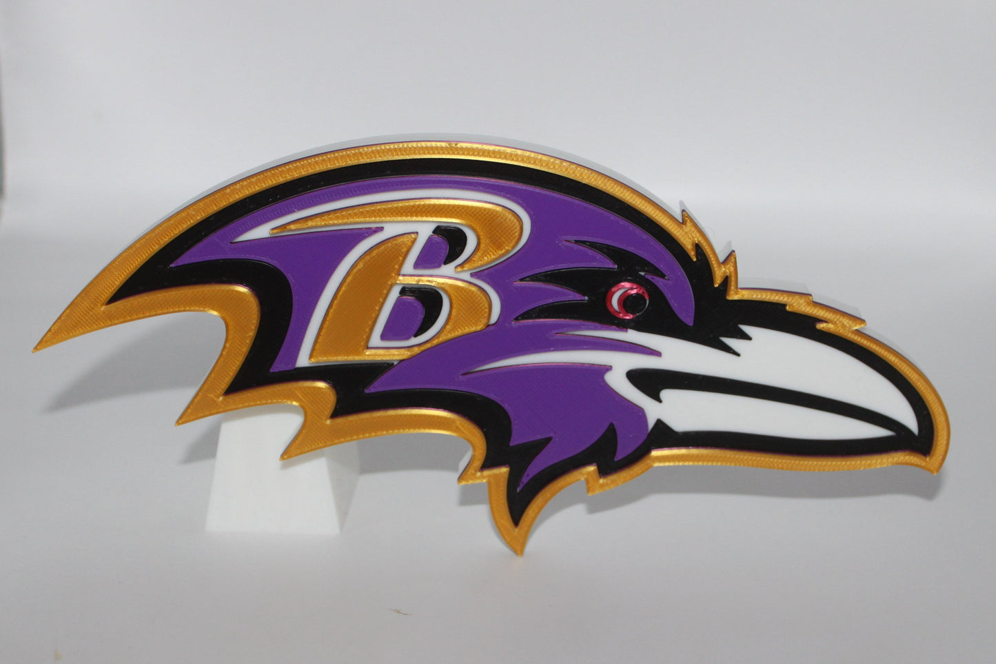 Baltimore Ravens, National Football League 3D printed Logo Sign Wall Desk Shelf Art