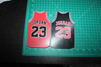 Bulls #23 Jersey 3D printed Logo Sign Wall Desk Shelf Art