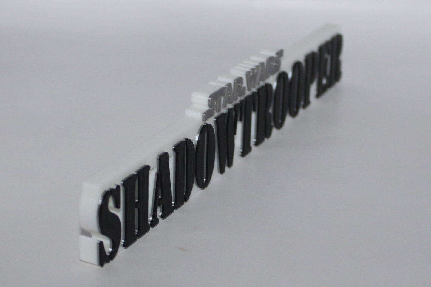 Star Wars Shadow Trooper 3D printed Logo Art