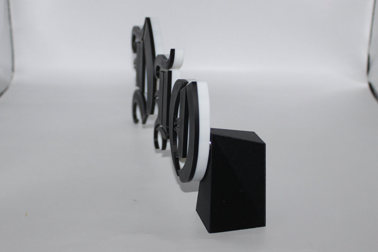 Dio 3D printed Logo Sign Wall Desk Shelf Art