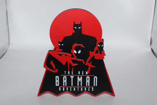 Batman, The New Batman Adventures Series 3D printed Logo Sign Wall Desk Shelf Art