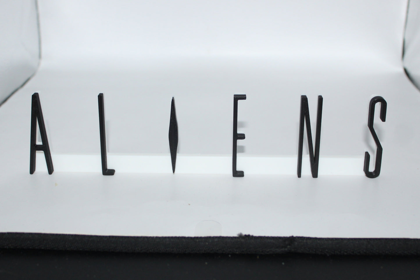Aliens 3D printed Logo Sign Wall Desk Shelf Art
