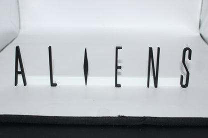 Aliens 3D printed Logo Sign Wall Desk Shelf Art