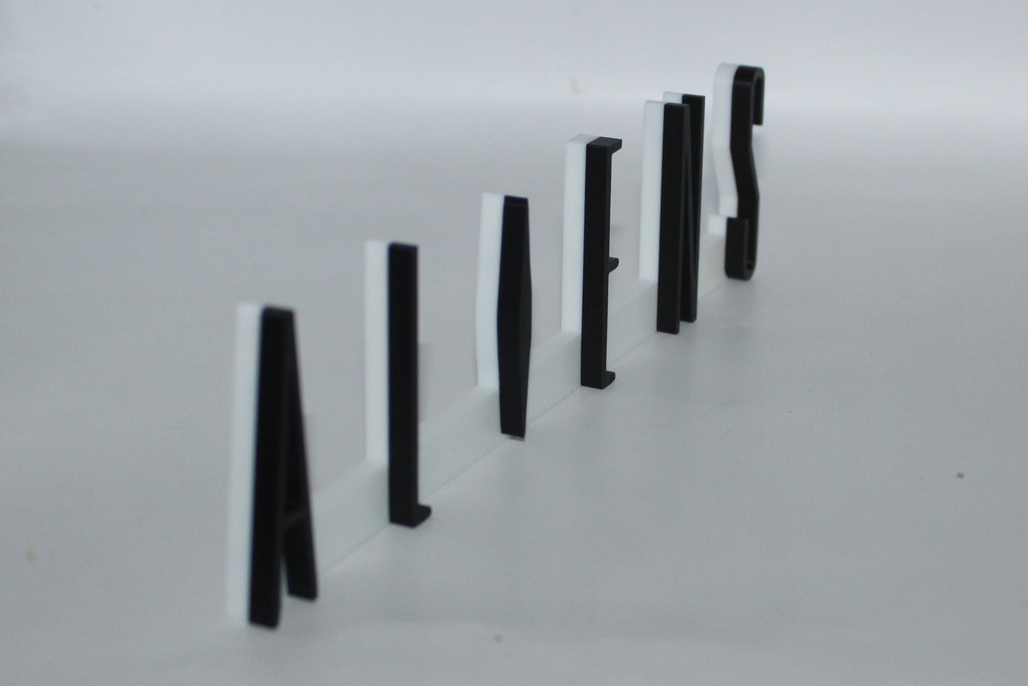Aliens 3D printed Logo Sign Wall Desk Shelf Art