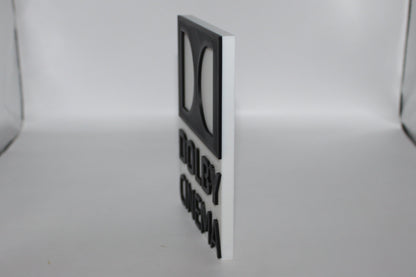 Dolby Cinema 3D printed Stand Desk Shelf Art