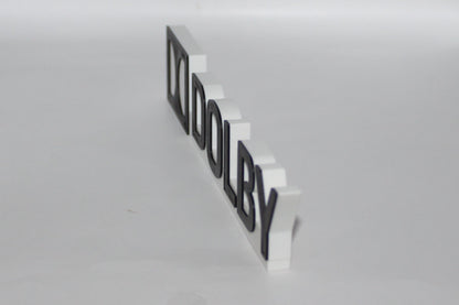 Dolby 3D printed Stand Desk Shelf Art