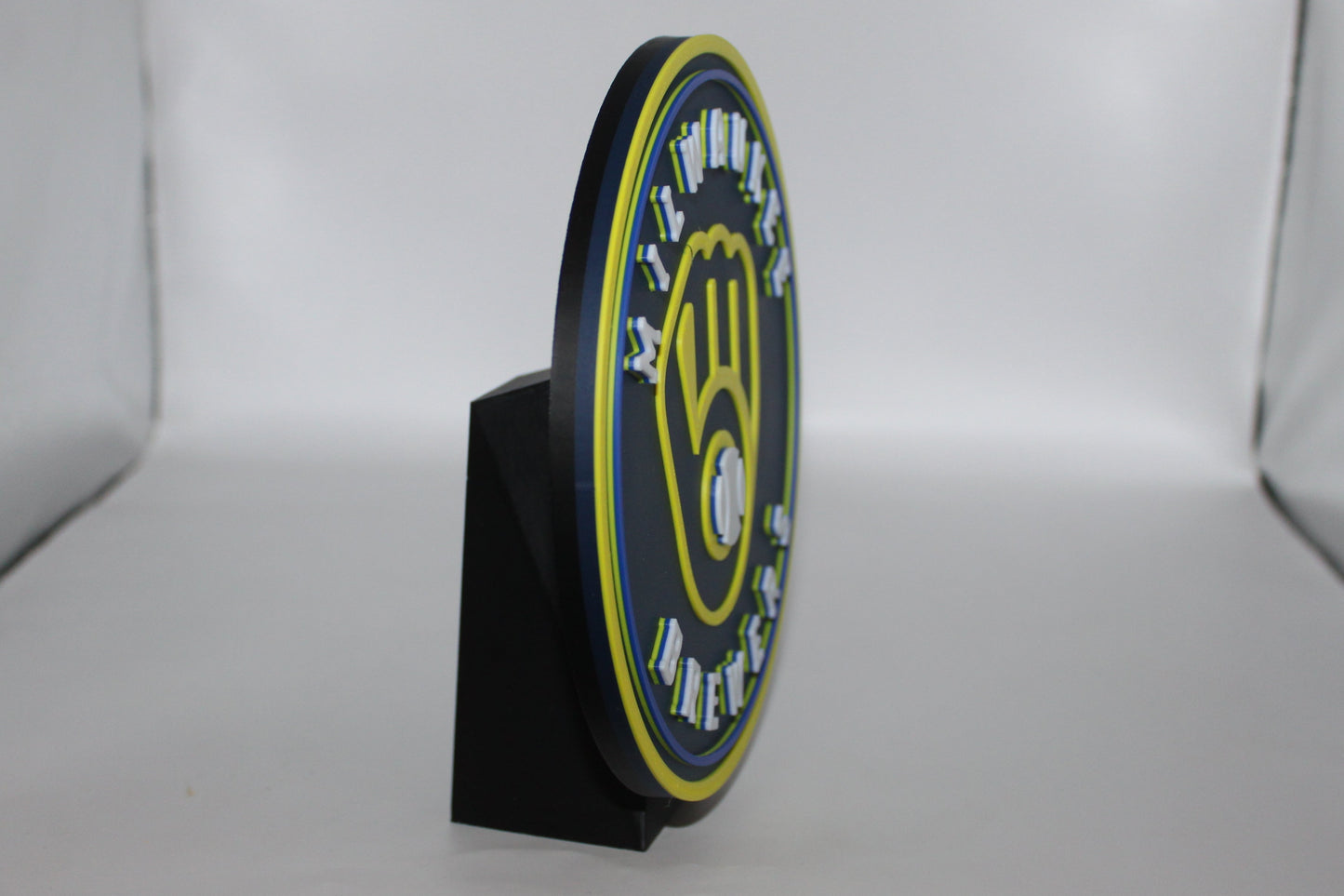 Milwaukee Brewers 3D printed Logo Sign Wall Desk Shelf Art