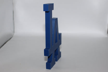 Los Angeles Dodgers 3D printed Logo Sign Wall Desk Shelf Art