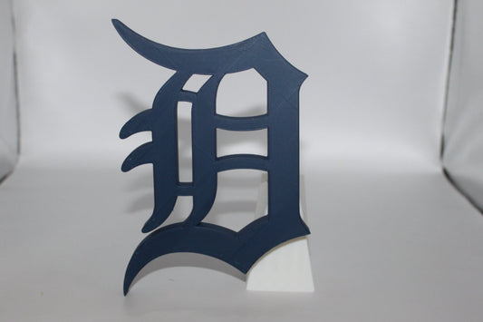 Detroit Tigers 3D printed Logo Sign Wall Desk Shelf Art