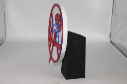 New York Yankees 3D printed Logo Sign Wall Desk Shelf Art