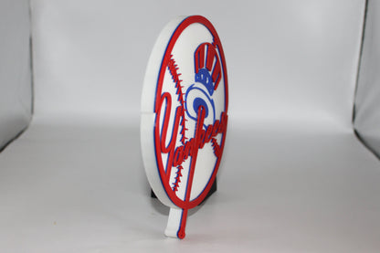 New York Yankees 3D printed Logo Sign Wall Desk Shelf Art
