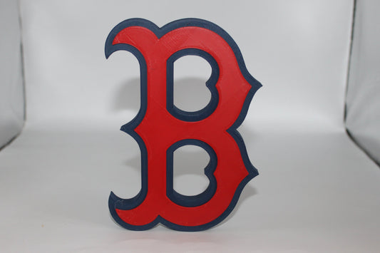 Boston Red Socks 3D printed Logo Sign Wall Desk Shelf Art