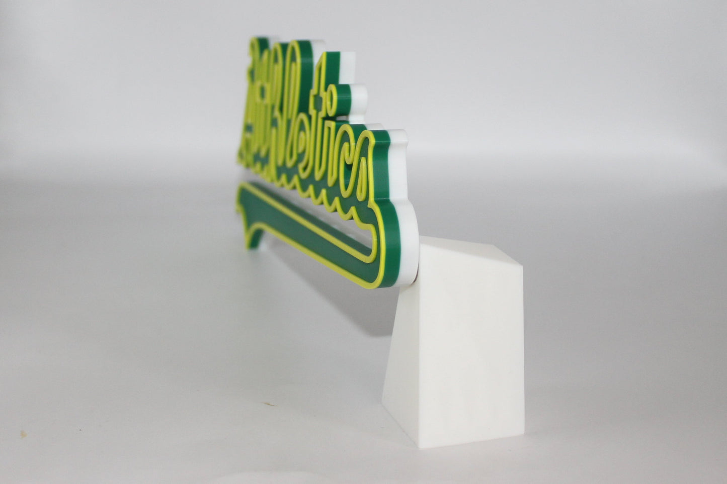 Oakland Athletics 3D printed Logo Sign Wall Desk Shelf Art