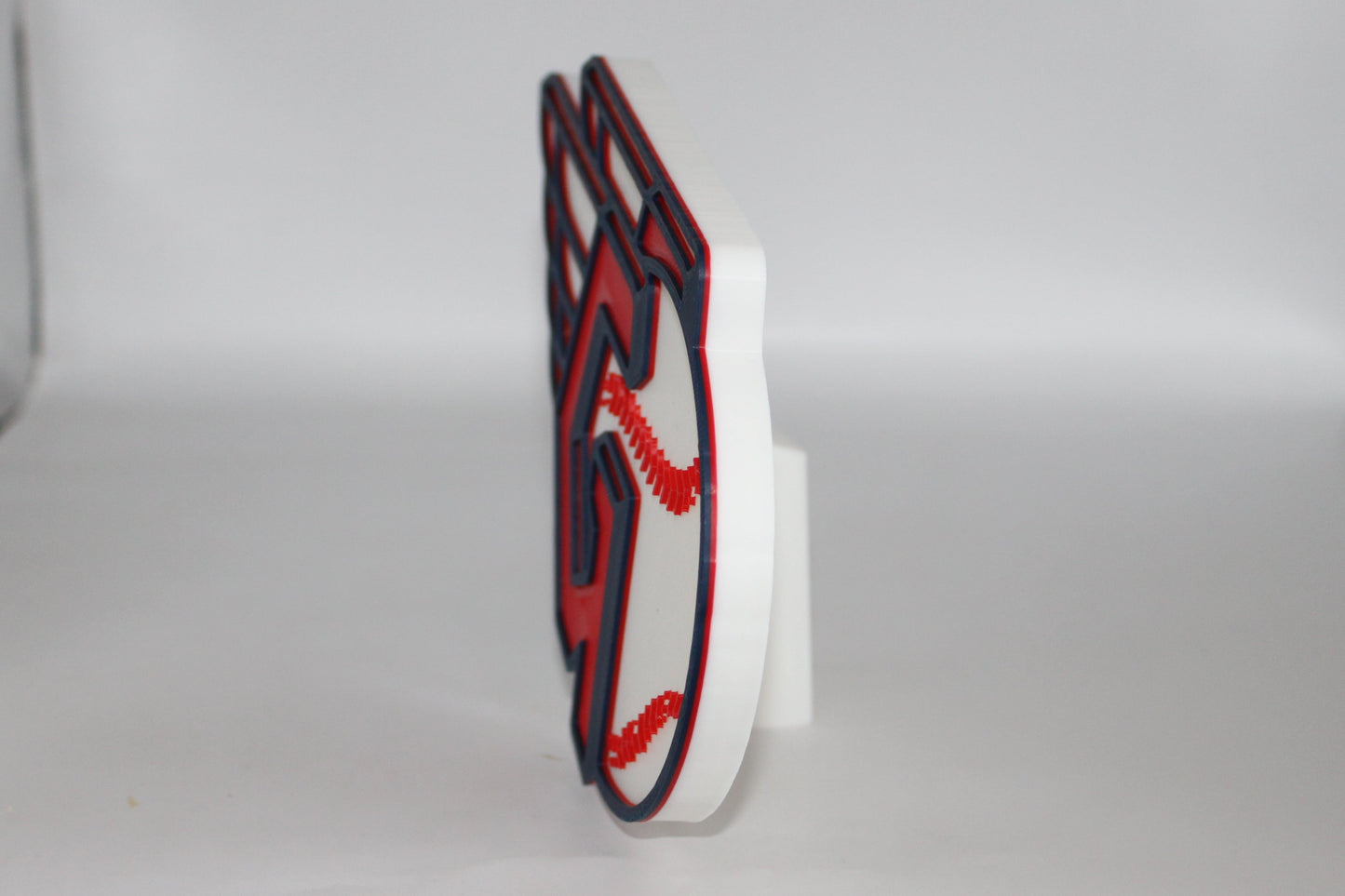 Cleveland Guardians, 3D printed Logo Sign Wall Desk Shelf Art