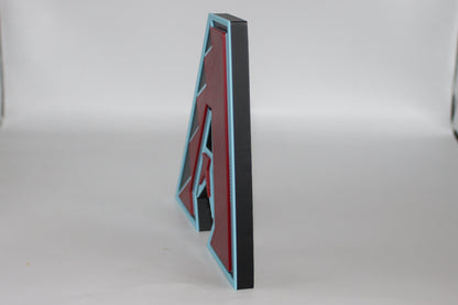 Arizona Diamondbacks 3D printed Logo Sign Wall Desk Shelf Art