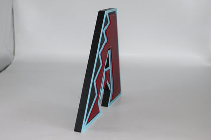 Arizona Diamondbacks 3D printed Logo Sign Wall Desk Shelf Art