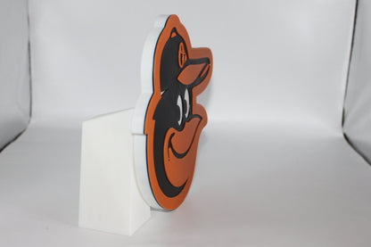 Baltimore Orioles 3D printed Logo Sign Wall Desk Shelf Art