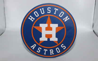 Houston Astros 3D printed Logo Sign Wall Desk Shelf Art