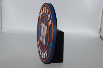 Houston Astros 3D printed Logo Sign Wall Desk Shelf Art