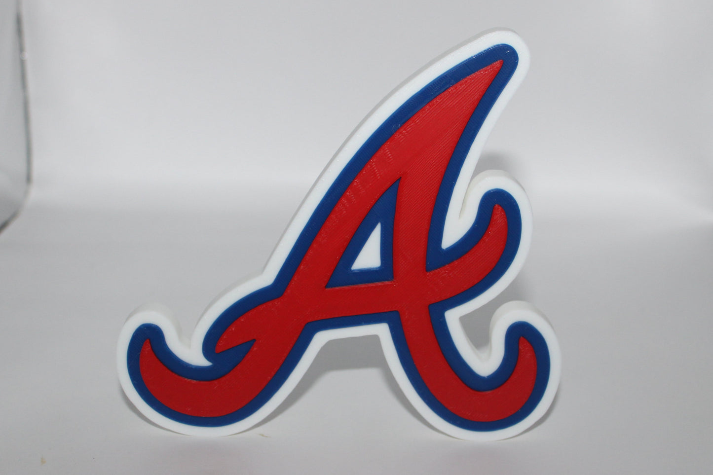 Atlanta Braves, MLB 3D printed Logo Sign Wall Desk Shelf Art