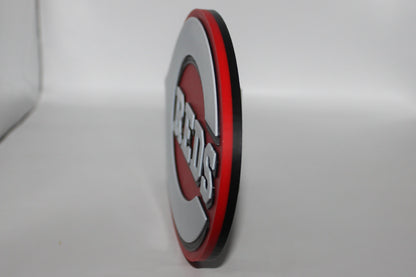 Cincinnati Reds , MLB 3D printed Logo Sign Wall Desk Shelf Art