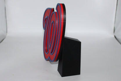 Washington Nationals , MLB 3D printed Logo Sign Wall Desk Shelf Art