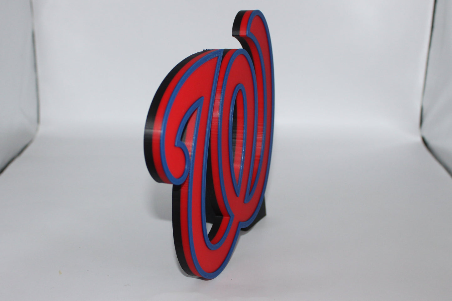 Washington Nationals , MLB 3D printed Logo Sign Wall Desk Shelf Art