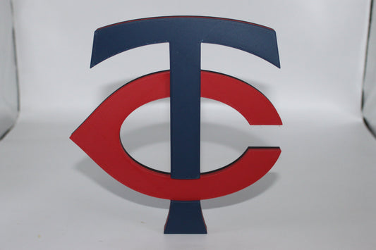 Minnesota Twins , MLB 3D printed Logo Sign Wall Desk Shelf Art