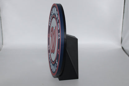 Washington Nationals , MLB 3D printed Logo Sign Wall Desk Shelf Art