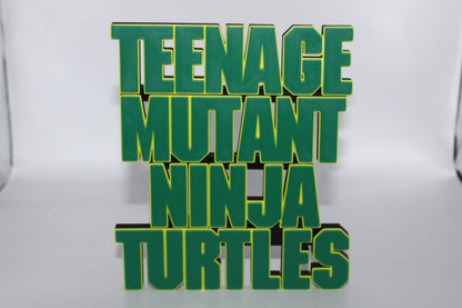 Teenage Mutant Ninja Turtles 3D printed Logo Sign Wall Desk Shelf Art