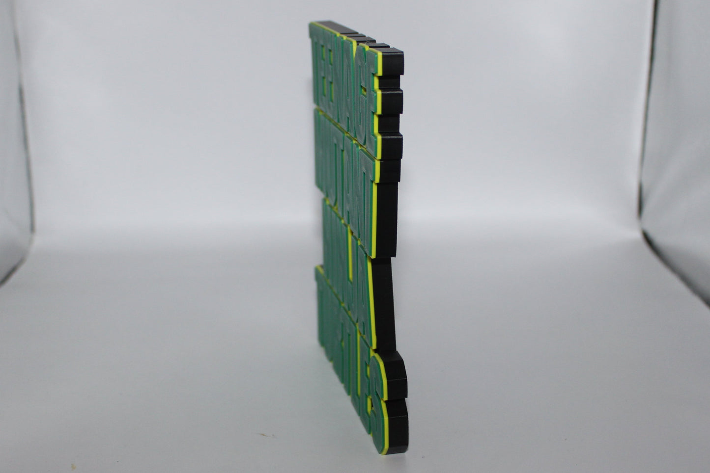 Teenage Mutant Ninja Turtles 3D printed Logo Sign Wall Desk Shelf Art