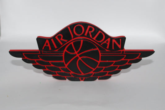 Air Jordan, Jordan, 3D printed Logo Sign Wall Desk Shelf Art