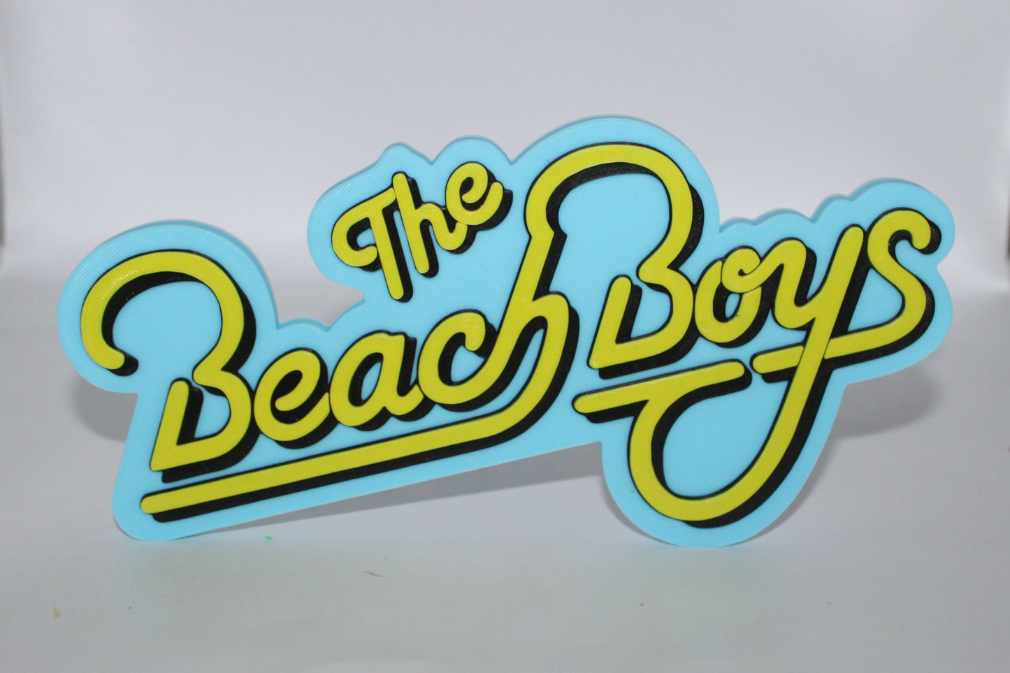 The Beach Boys 3D printed Logo Sign Wall Desk Shelf Art
