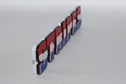 Stripes 3D printed Logo Sign Wall Desk Shelf Art