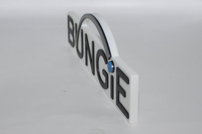 Bungie 3D printed Logo Sign Wall Desk Shelf Art