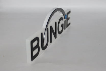 Bungie 3D printed Logo Sign Wall Desk Shelf Art