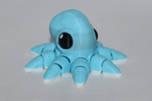 Octopus 3D printed Logo Sign Wall Desk Shelf Art