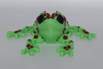 Articulated Frog – Designed by Cinderwing3D Wall Desk Shelf Art
