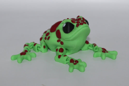 Articulated Frog – Designed by Cinderwing3D Wall Desk Shelf Art