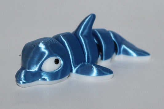 Articulated Dolphin – Designed by Cinderwing3D Wall Desk Shelf Art