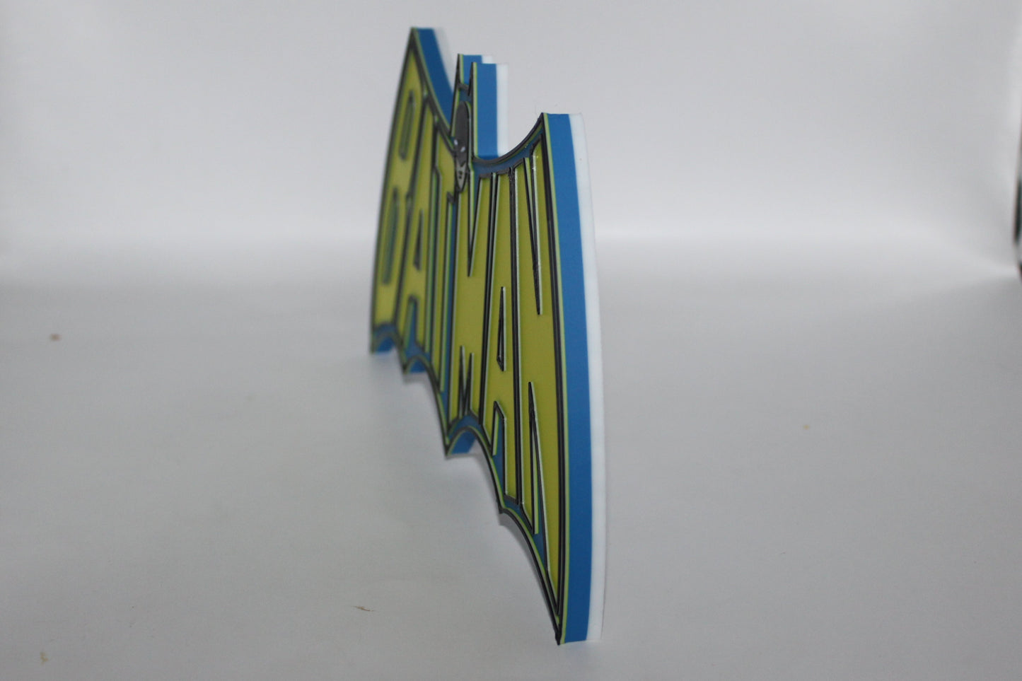 Batman 3D printed Logo Sign Wall Desk Shelf Art