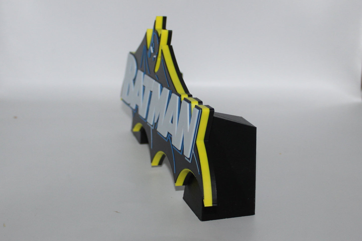 Batman, 3D printed Logo Sign Wall Desk Shelf Art