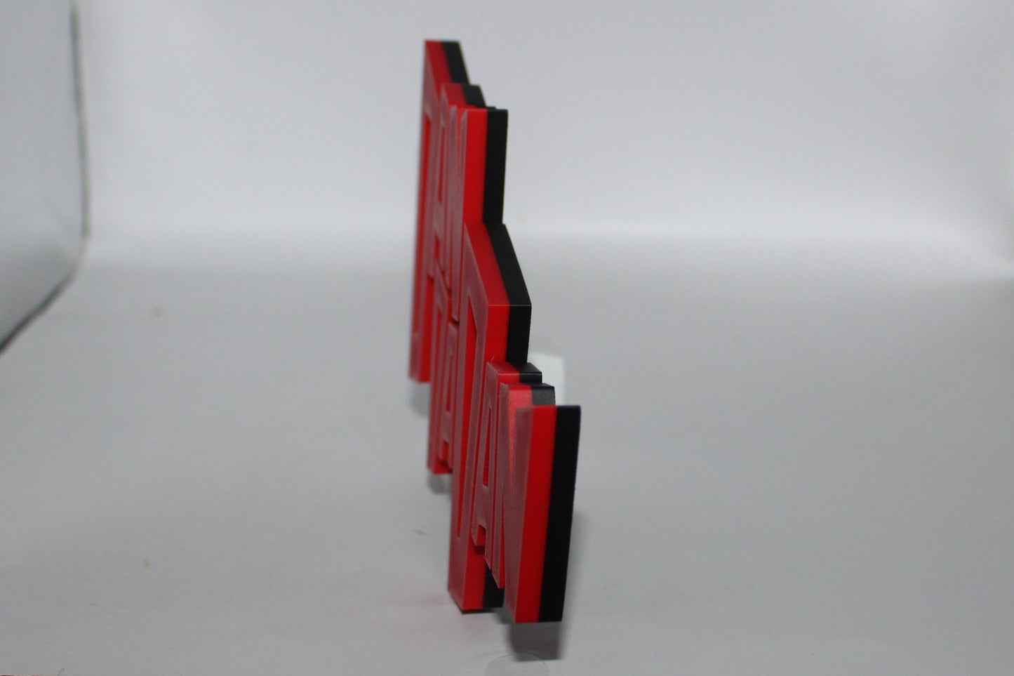 Dan Da Dan 3D printed Logo Sign Wall Desk Shelf Art