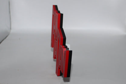 Dan Da Dan 3D printed Logo Sign Wall Desk Shelf Art